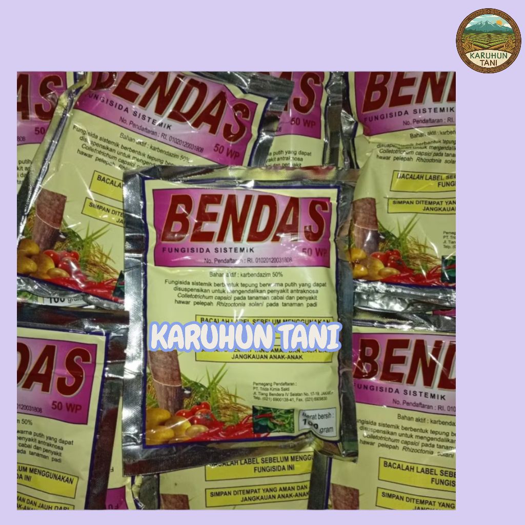 Fungisida Bendas 100 Gram