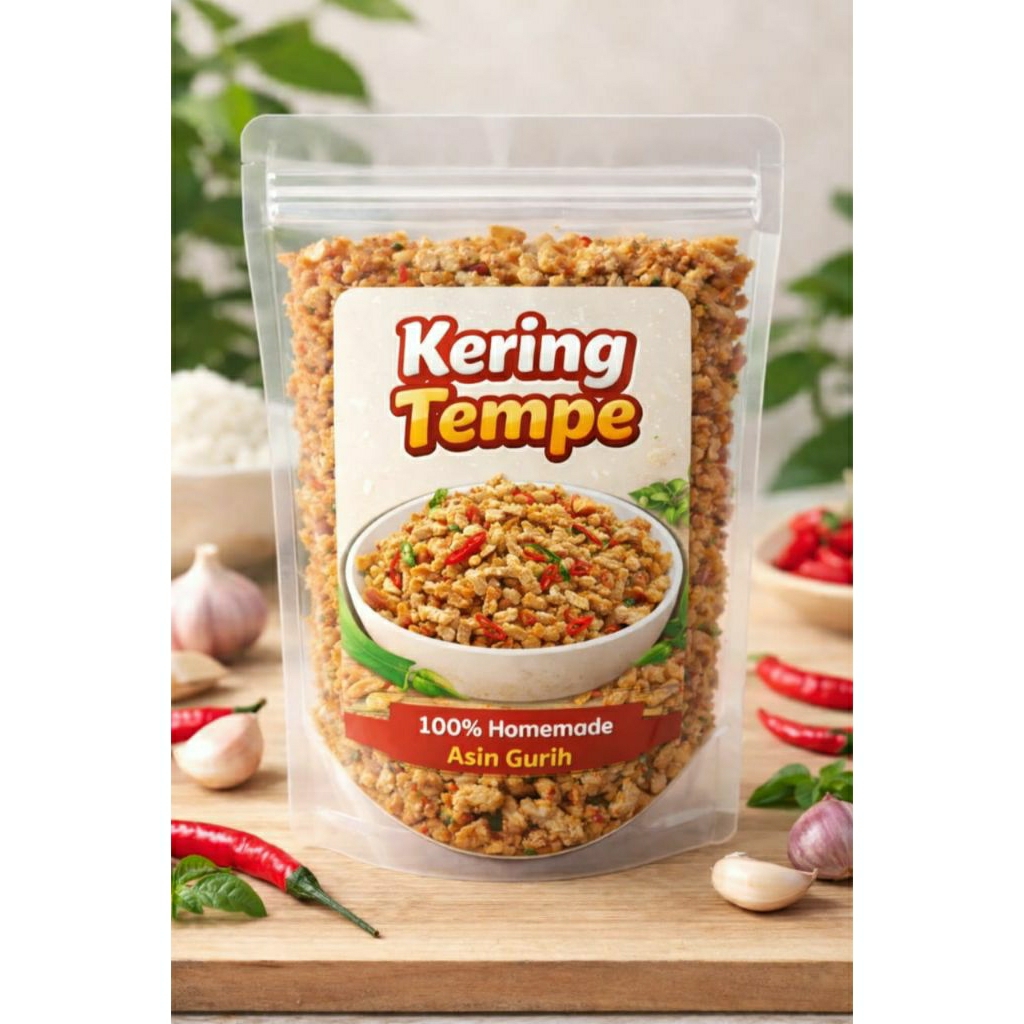 Kering Tempe/Cemilan Tempe/Tempe Kering/Snack