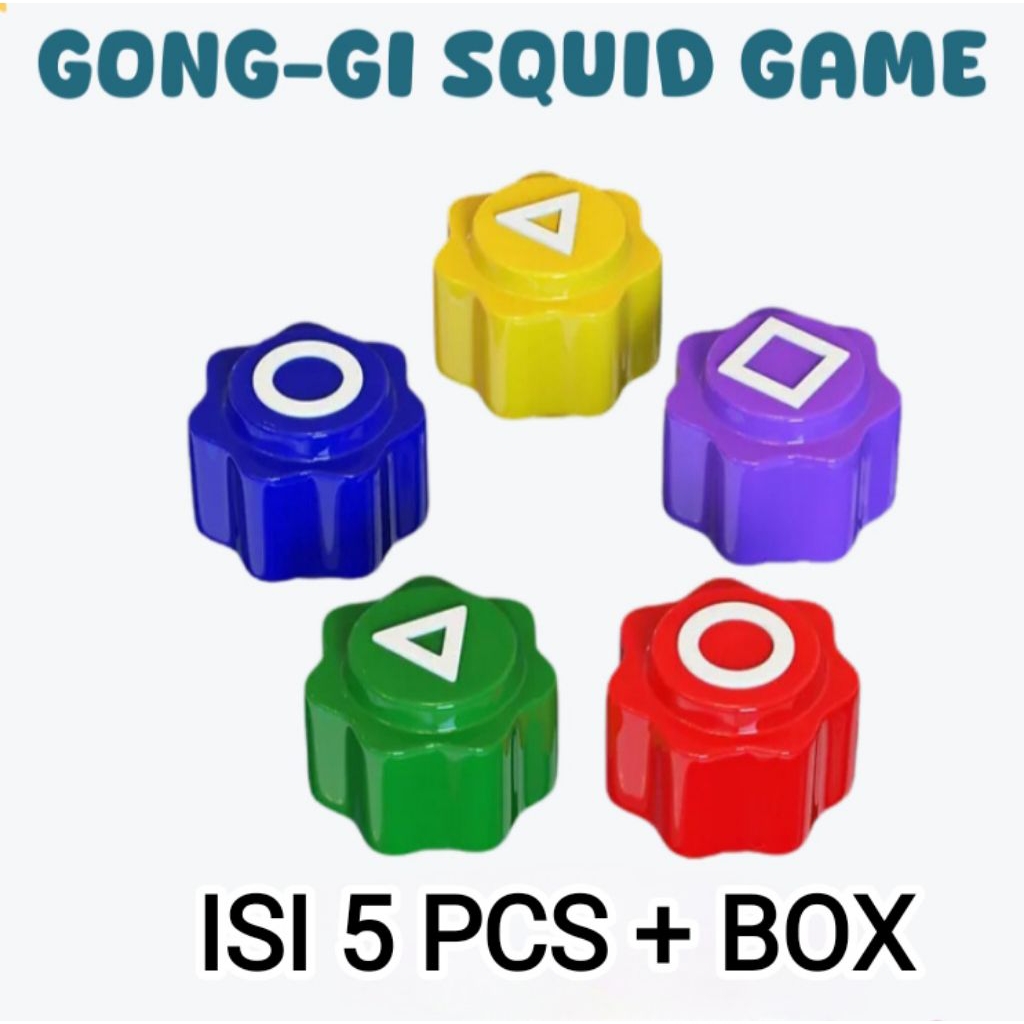 Mainan Gonggi Squid Game Viral Game Tradisional Korea