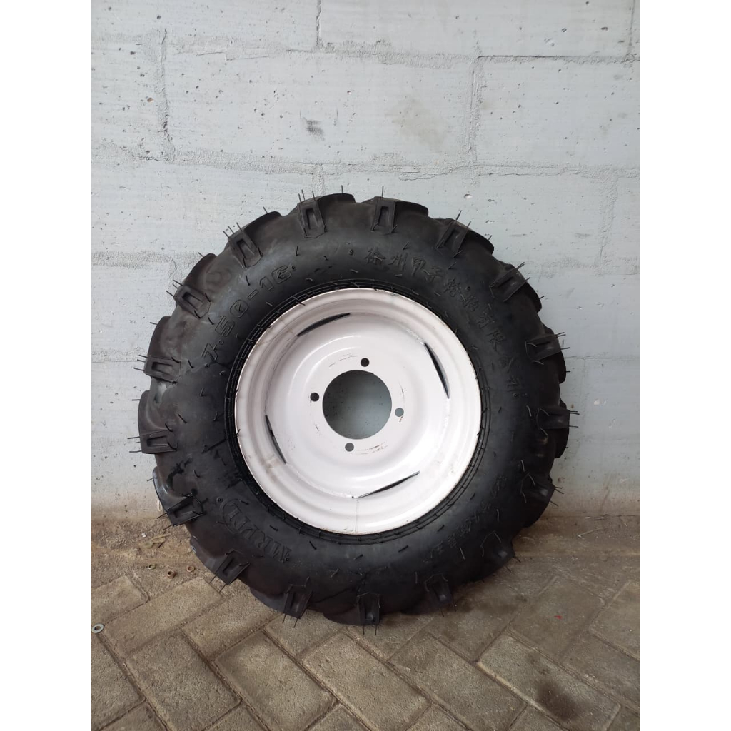 Ban Karet untuk Traktor DF151, AMEC, AGRINDO dan KB120 - Ukuran 7.50-16