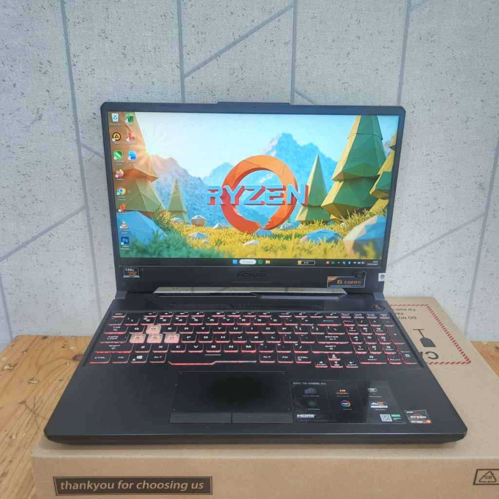 Laptop Asus TUF Gaming FA506IHRB, Amd Ryzen 5 - 4600H, ###DualVga: - Amd Radeon TM Graphics, - Nvidi