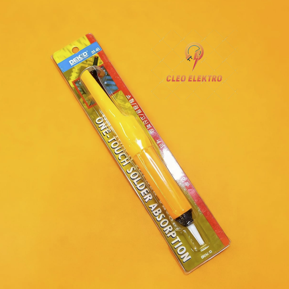 SEDOT SEDOTAN TIMAH / PENYEDOT TIMAH / DESOLDERING TOOL DEKKO DS-3 ORIGINAL ASLI DEKKO