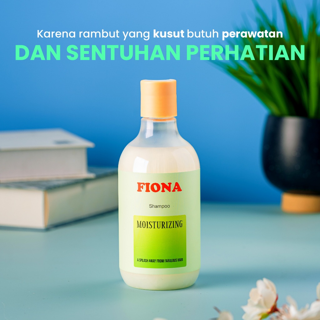 Fiona Moisturizing Shampoo 300ml – Untuk Rambut Lembut dan Mudah Ditata