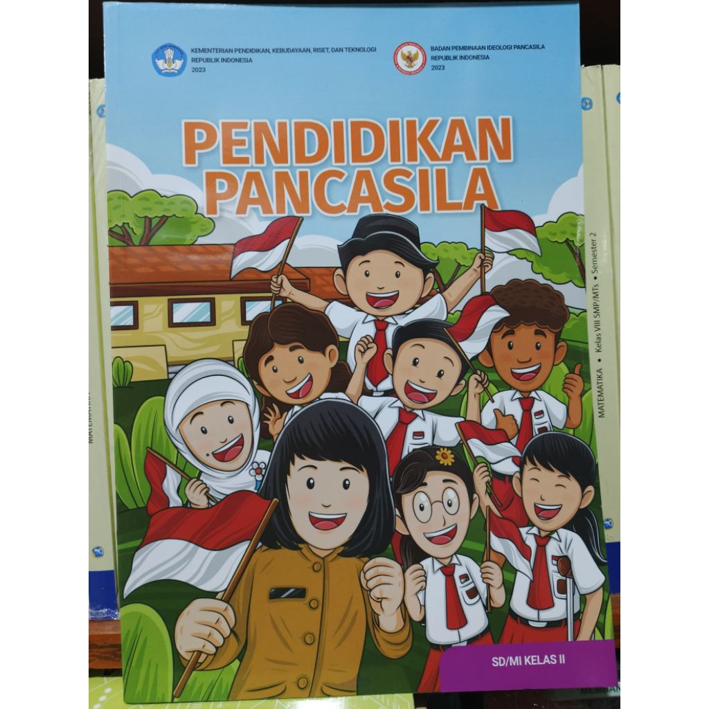 Buku PKN Kelas 2 SD Buku Teks Pelajaran Pendidikan Pancasila untuk tingkat Sekolah Dasar (SD) atau M