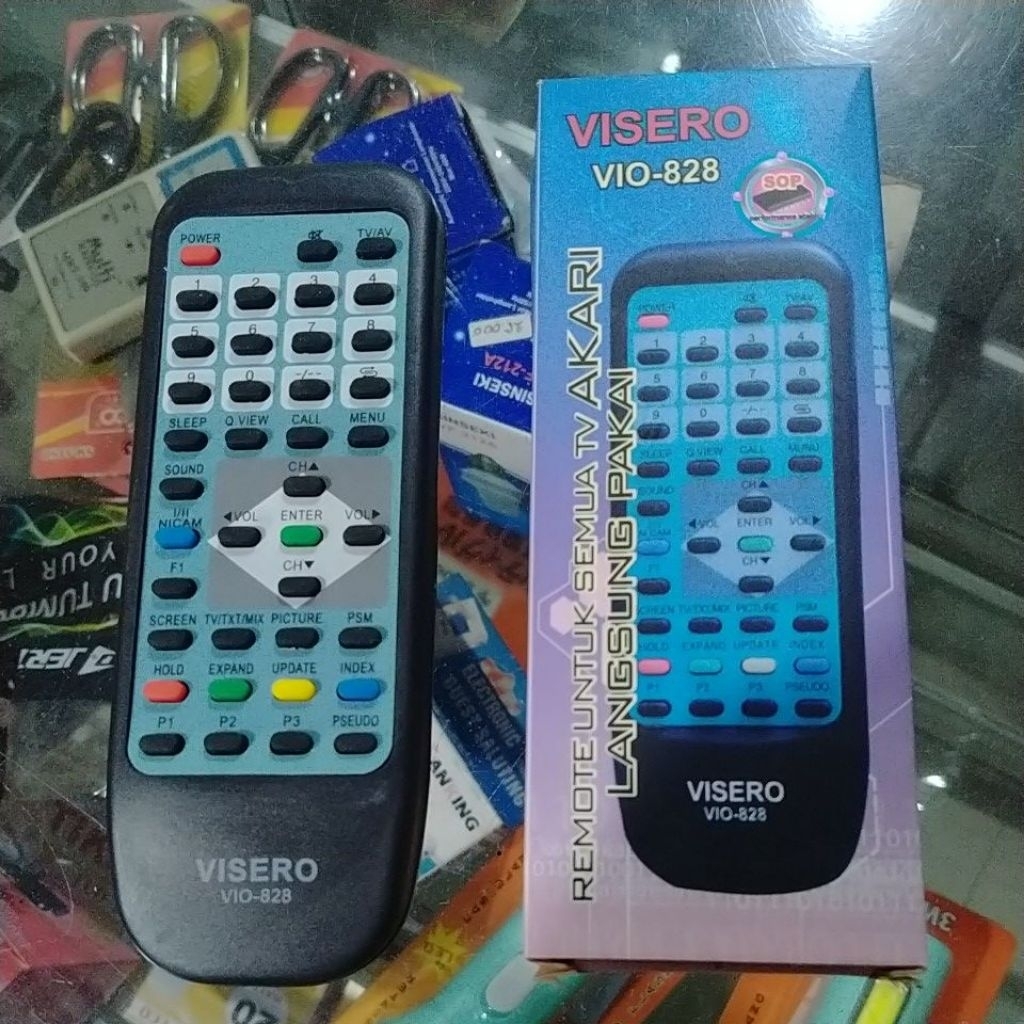 Remot TV Akari Tabung