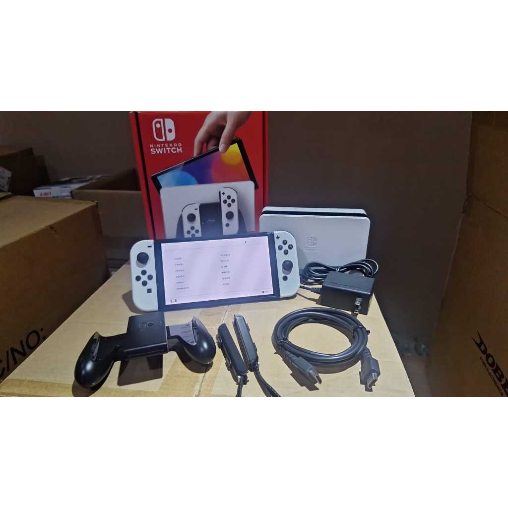 Console Nintendo Switch OLED / V2 Full set Full Game / Nintendo switch OLED CFW Nintendo switch V2