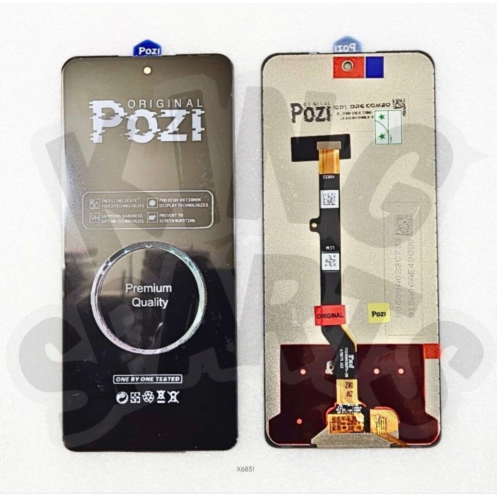 ORI POZI LCD TOUCHSCREEN INFINIX HOT 30 X6831 / HOT 30 5G X6832 / HOT 40 X6836 / HOT 40 PRO X6837 / 