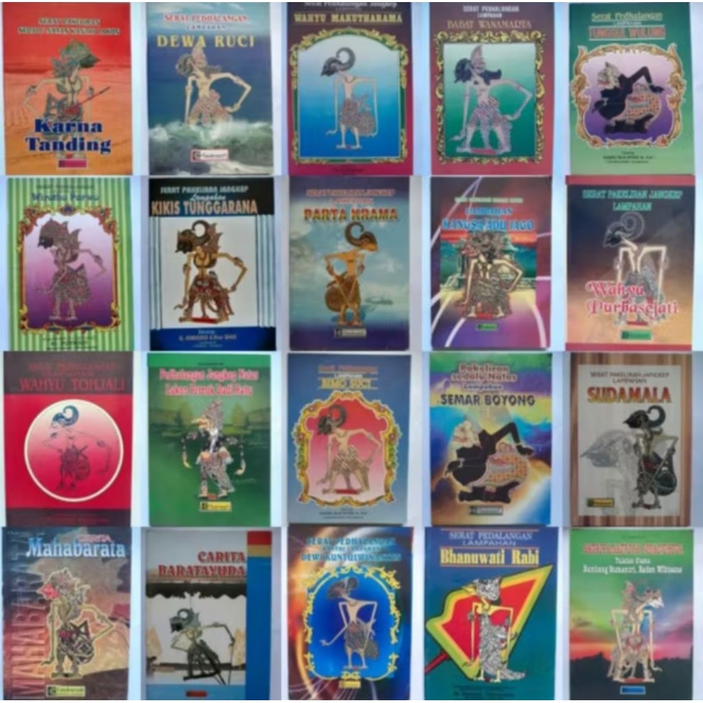 Aneka Buku Lakon Wayang Aneka Judul - Cendrawasih
