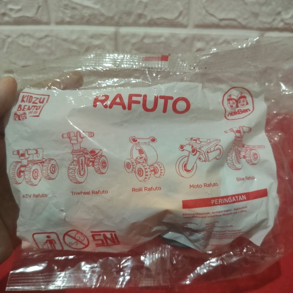 Mainan Kidzu Meal Hokben Norimono Rafuto - Rolli Rafuto