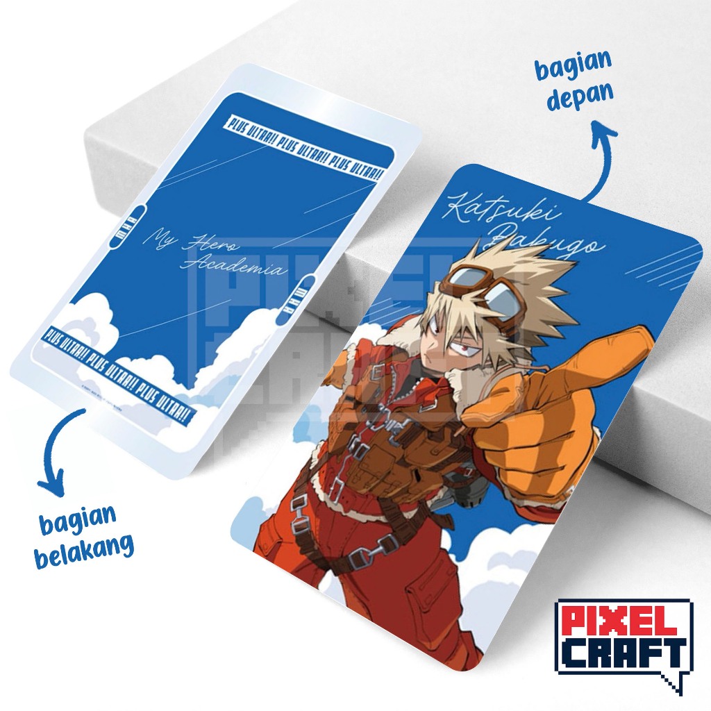 Photocard Karakter Anime BOKU NO HERO ACADEMIA (JF2026 Ver) My Hero Academia