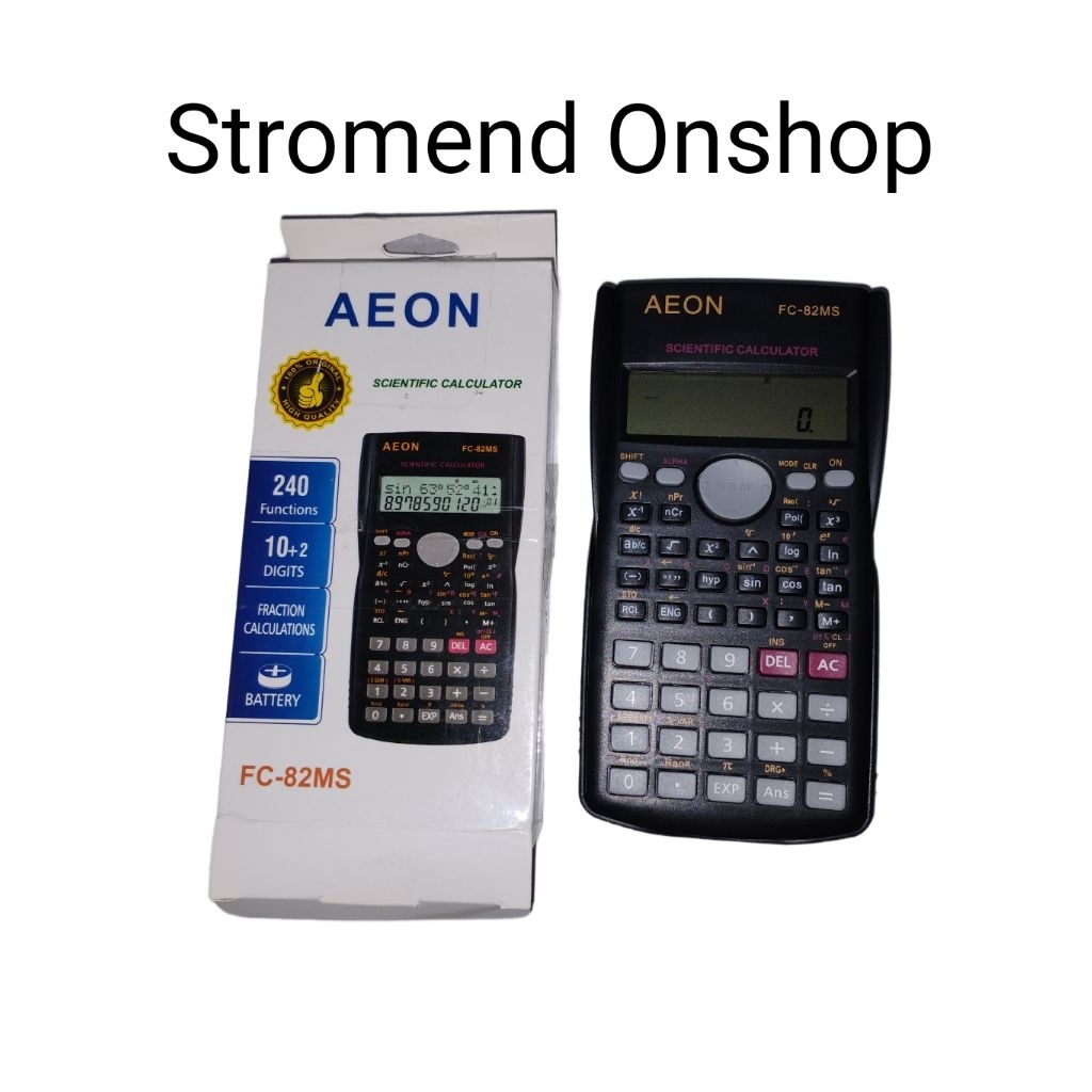 Kalkulator Calculator Scientific AEON TERMURAH