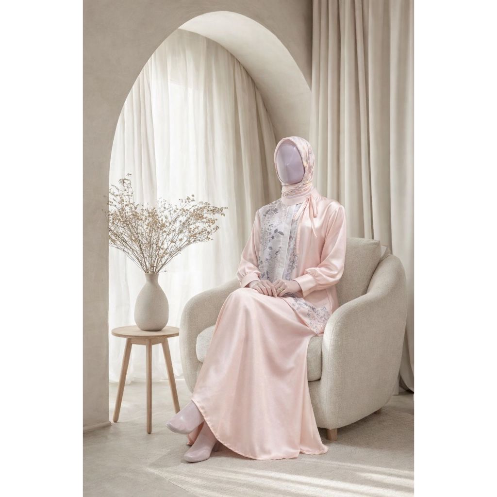 meutia blouse armani silk I ONE SET LEBARAN I FAMSET LEBARAN I ONE SET ARMANI SILK