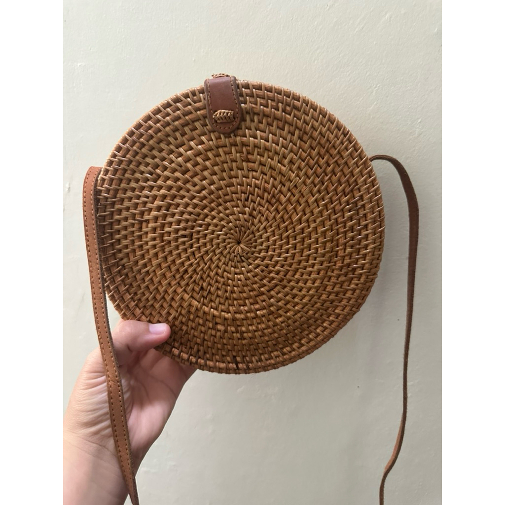 Tas Rotan Anyaman Bali