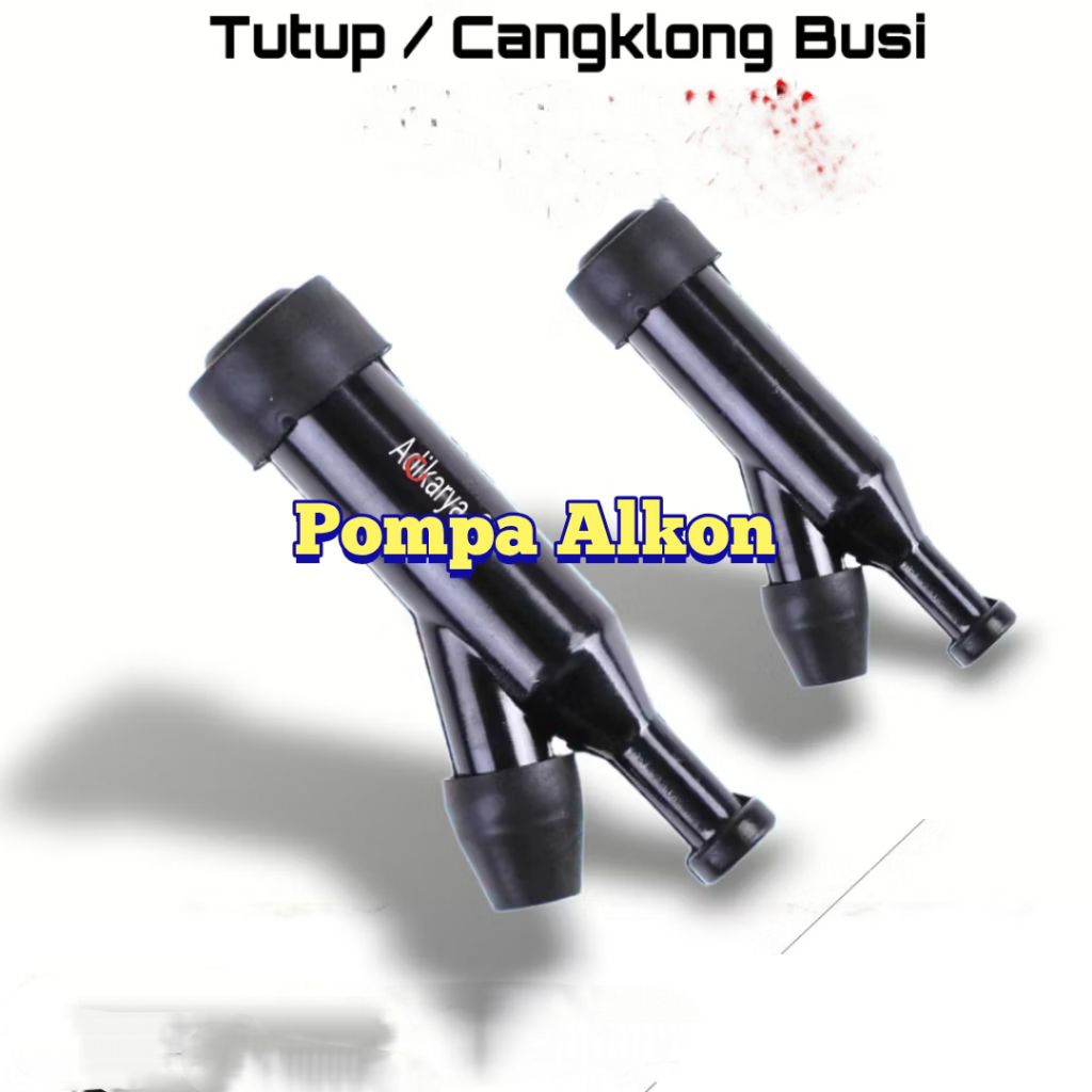 cangklong busi mesin pompa Alkon 2inchi 3inchi/ tutup busi