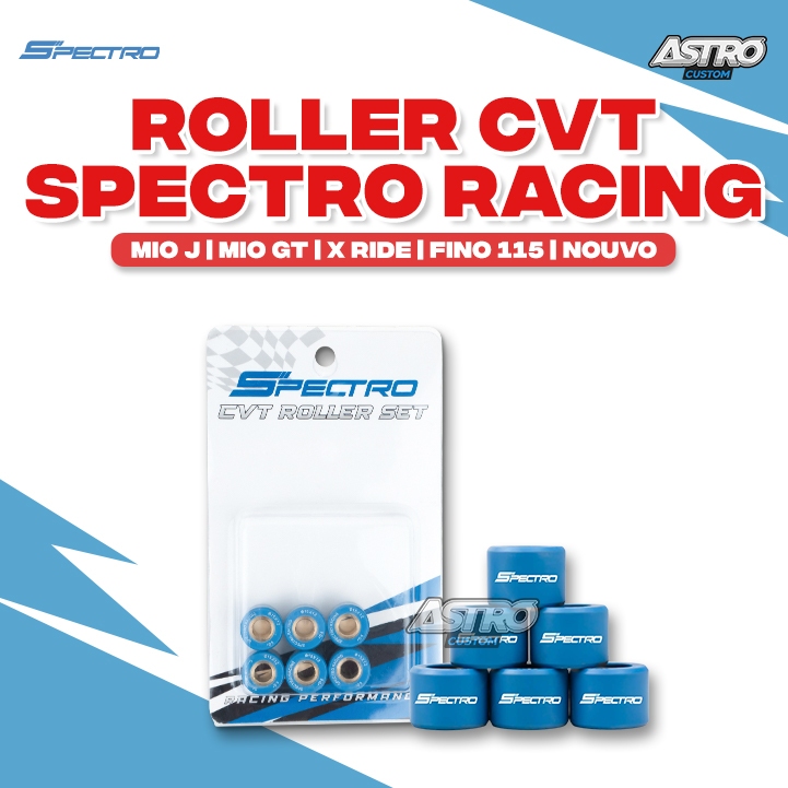 Spectro Roller Racing Mio J Mio GT 115 Soul GT 115 Fino 115 X Ride 115 Roler Racing Teflon Vanbelt