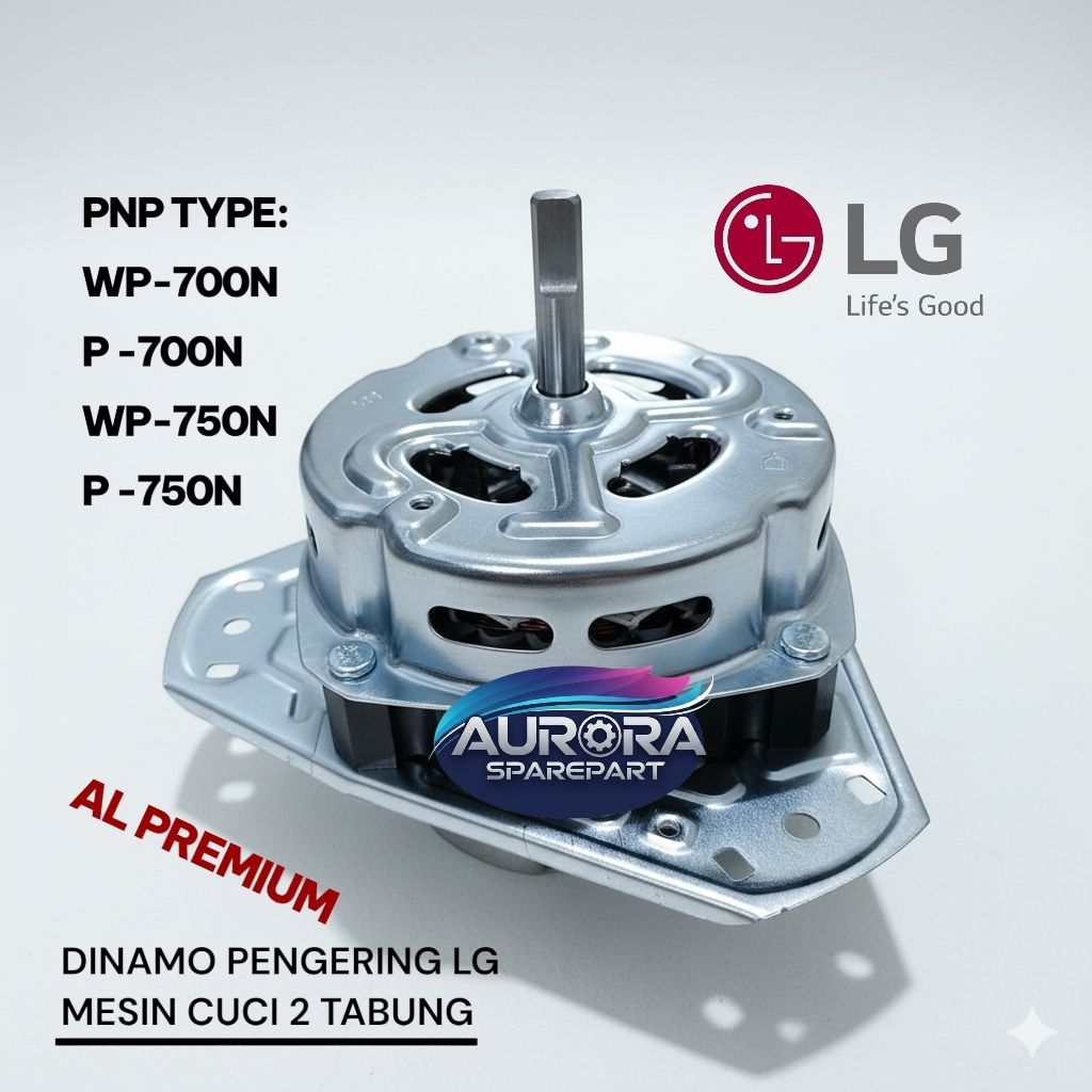 Dinamo pengering LG AL premium WP-700N P-700N WP-750N P-750N Mesin cuci 2 Tabung