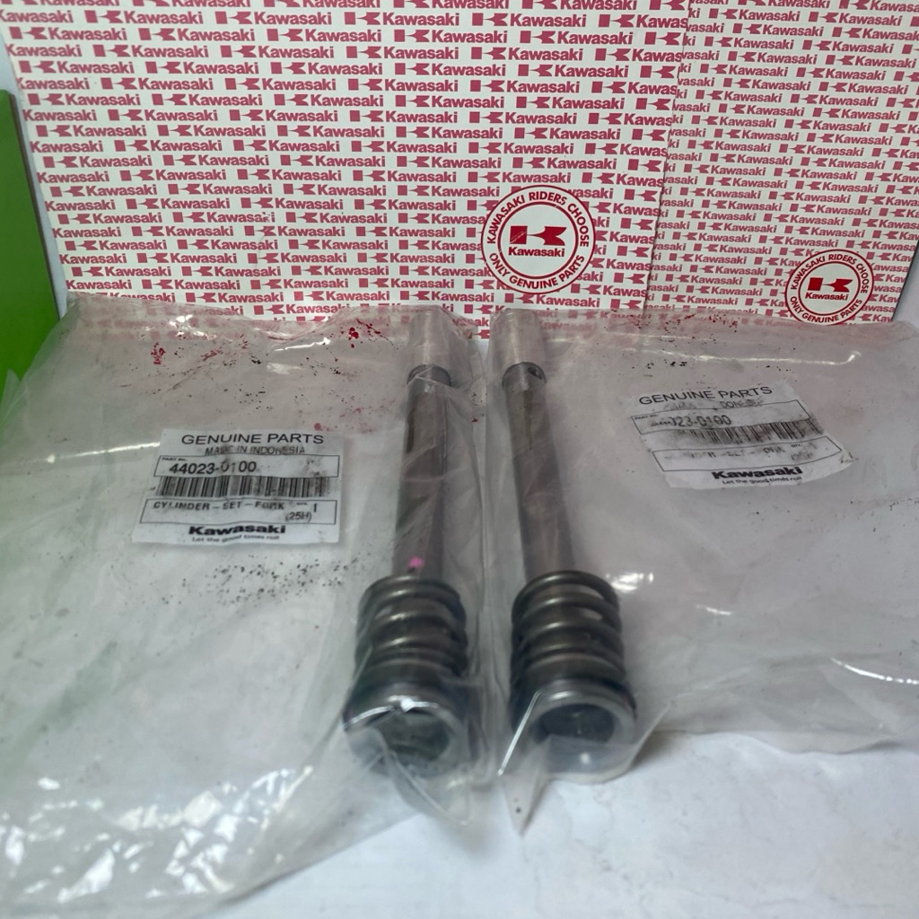 Suling sulingan as shock depan kawasaki ninja rr