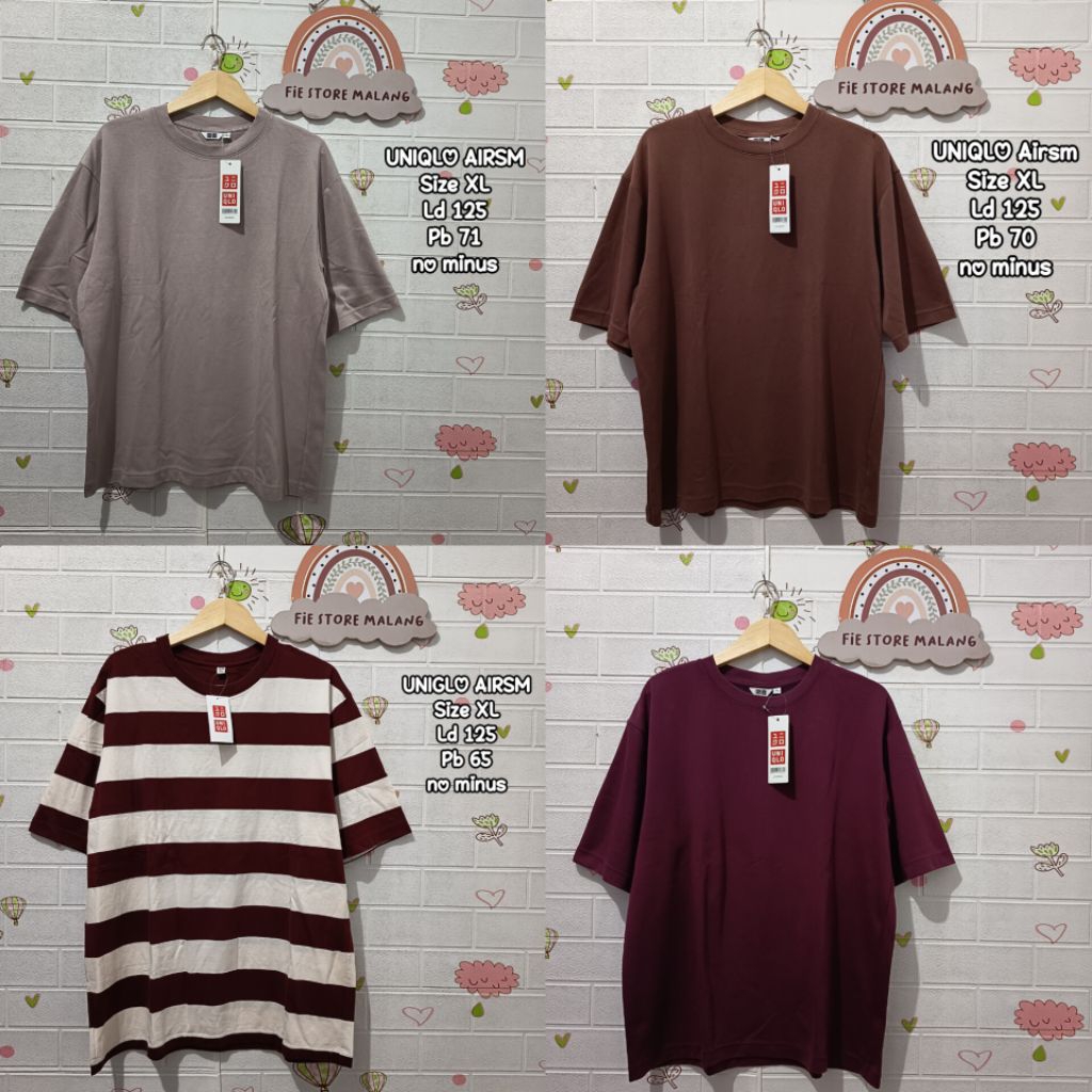 Tshirt kaos Uniqlo Airsm