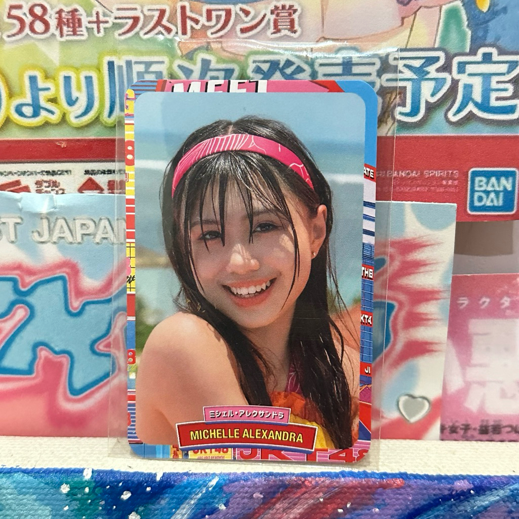 wts jual photocard official michie jkt48 michelle alexandra official sister reunion meet n greet sr