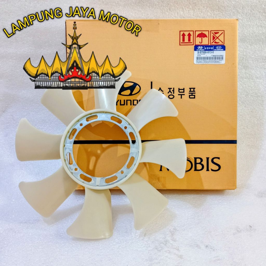 KIPAS FAN RADIATOR ISUZU TRAGA / NKR66 (HYUNDAI)