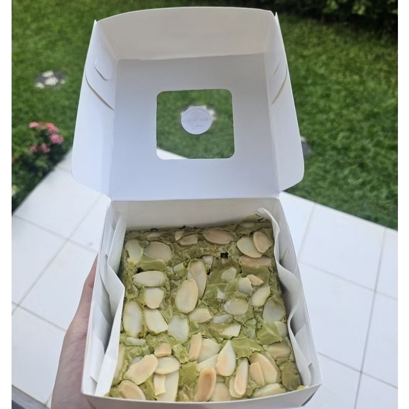 Fudgy Brownies Matcha | Bekasi by Dapur.mamamibks