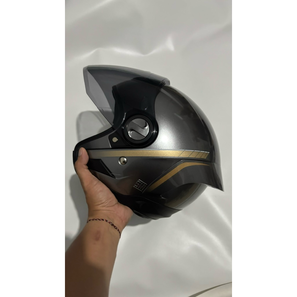 Helm Cargloss x Honda Grey (abu-abu) Official Honda Astra