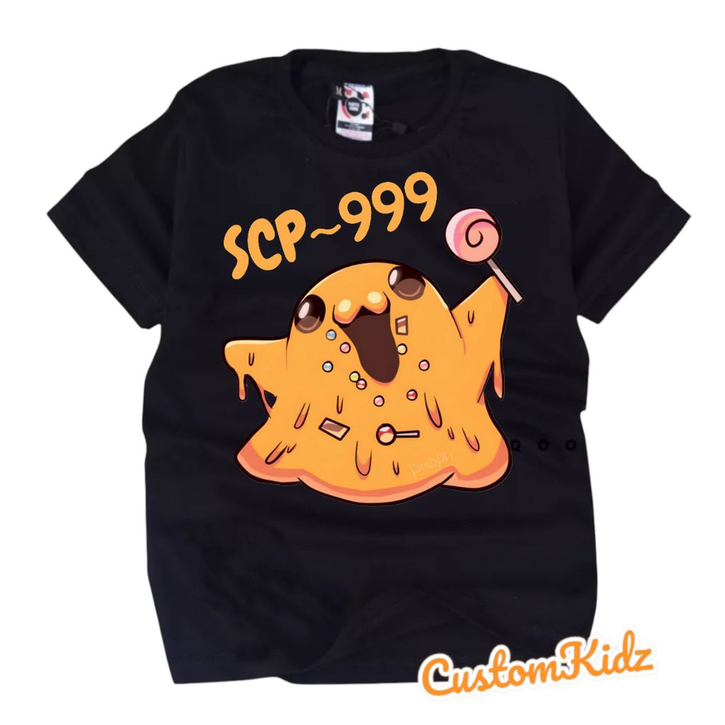 Baju anak kaos anak SCP 999 Free cetak nama anak