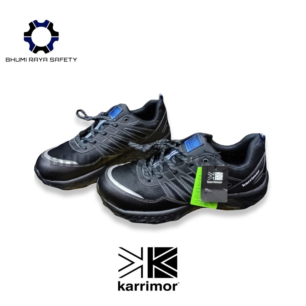 SEPATU SAFETY KARRIMOR ORIGINAL OUTSOLE HITAM / SAFETY SHOES KARRIMOR ORIGINAL OUTSOLE BLACK / INDOO