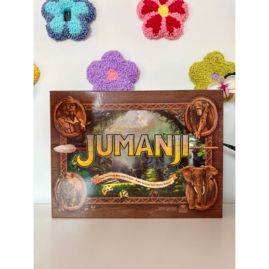 Jumanji Board Game Movie Spin Master Gaming Opened audreystreasure