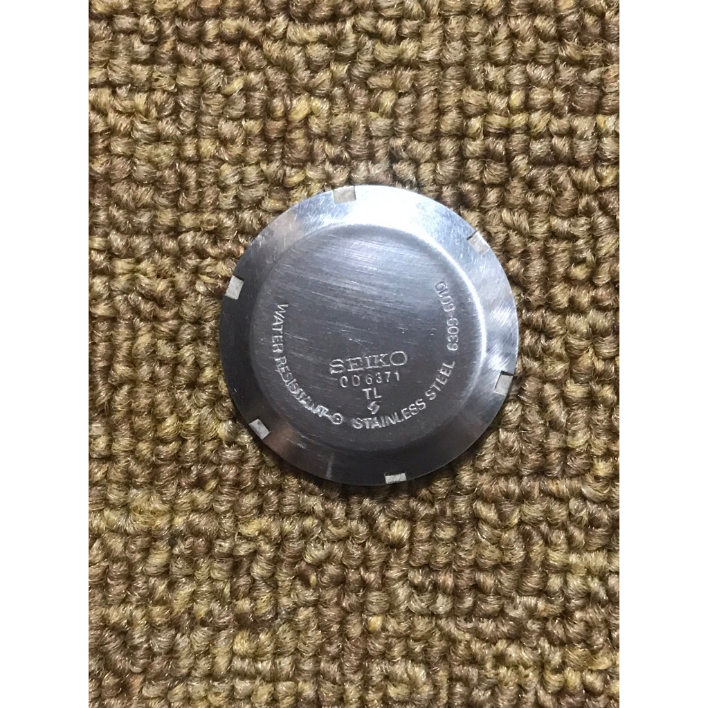 Backcase Jam Tangan Seiko 6309 Tutup Jam Tangan Stainless Steel