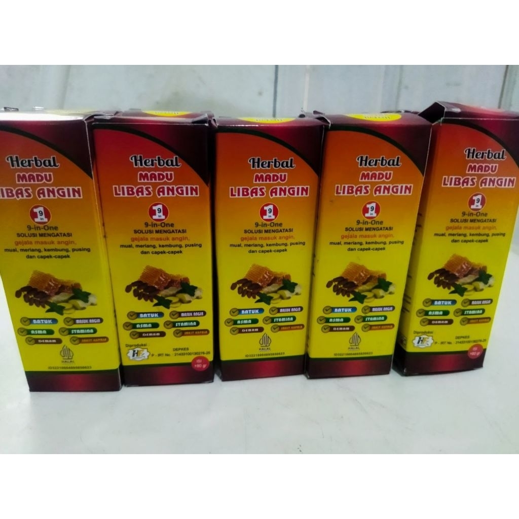 Herbal Madu Libas Angin