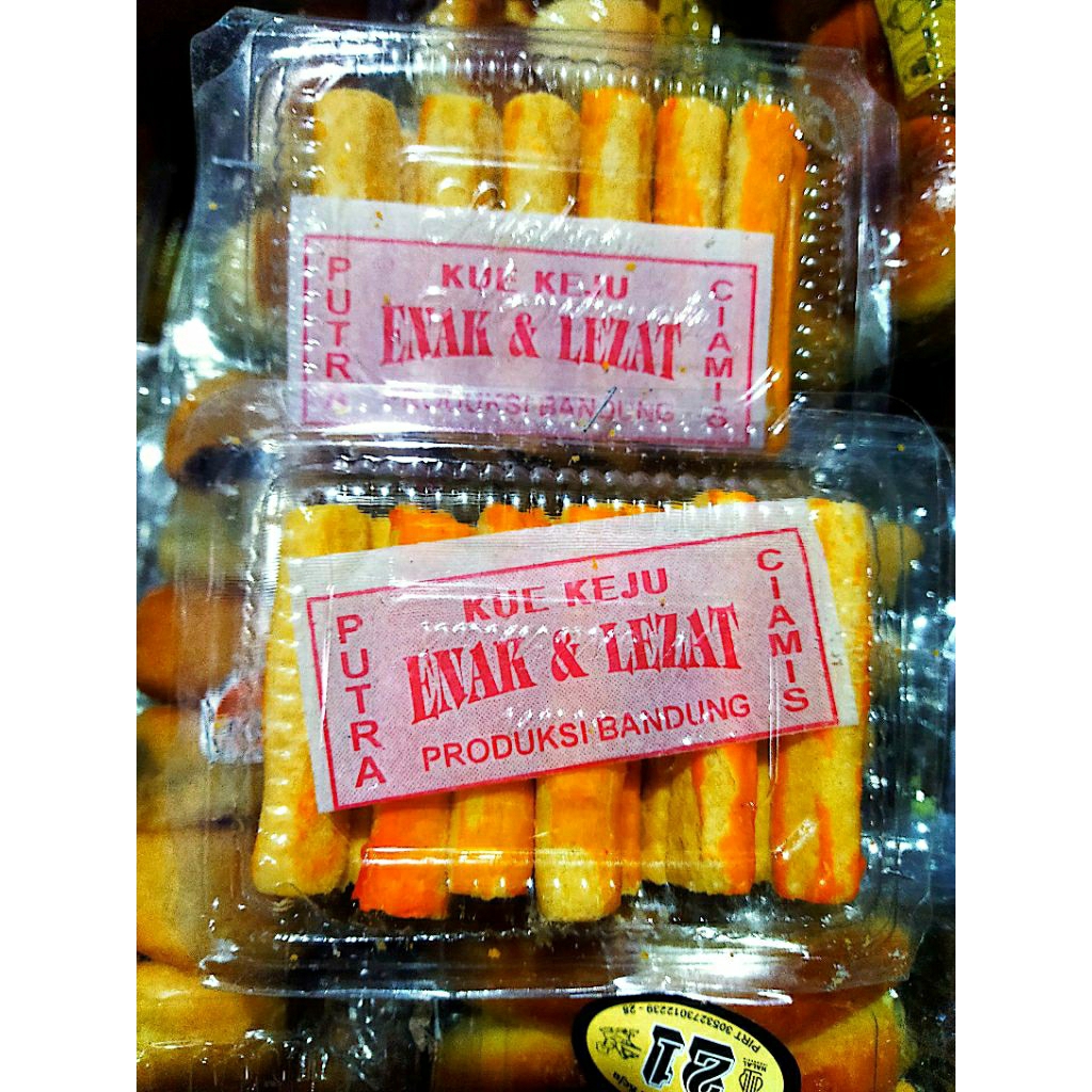 Kue keju ciamis / kue keju stick Cup
