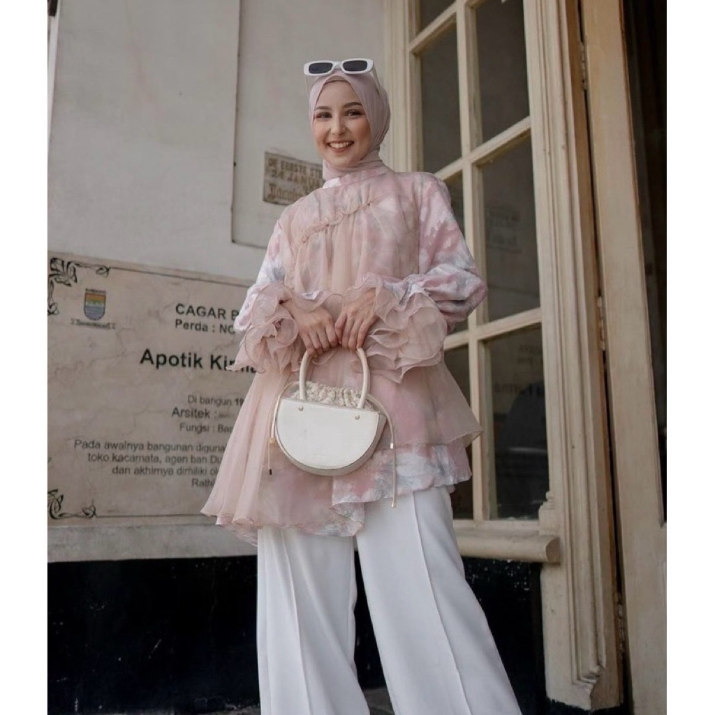 Preloved Tunik Luna Hijab like new