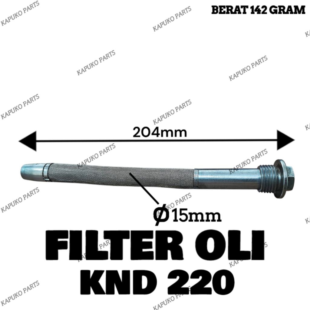 KND180 KND220 FILTER OLI SARINGAN OLI UNTUK DIESEL ENGINE MESIN DIESEL KUBOTA 22PK