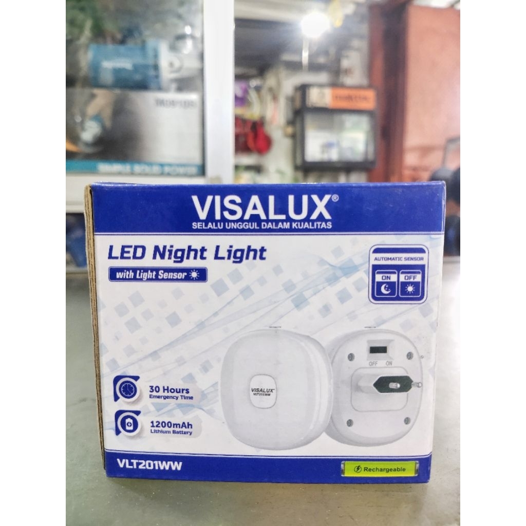 VISALUX LED LAMPU TIDUR DENGAN SENSOR CAHAYA