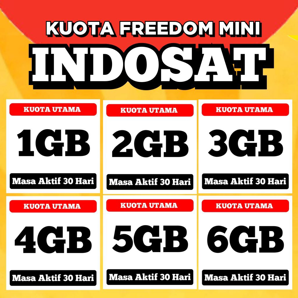 PAKET DATA INDOSAT/KUOTA INDOSAT/PAKET INTERNET INDOSAT MURAH