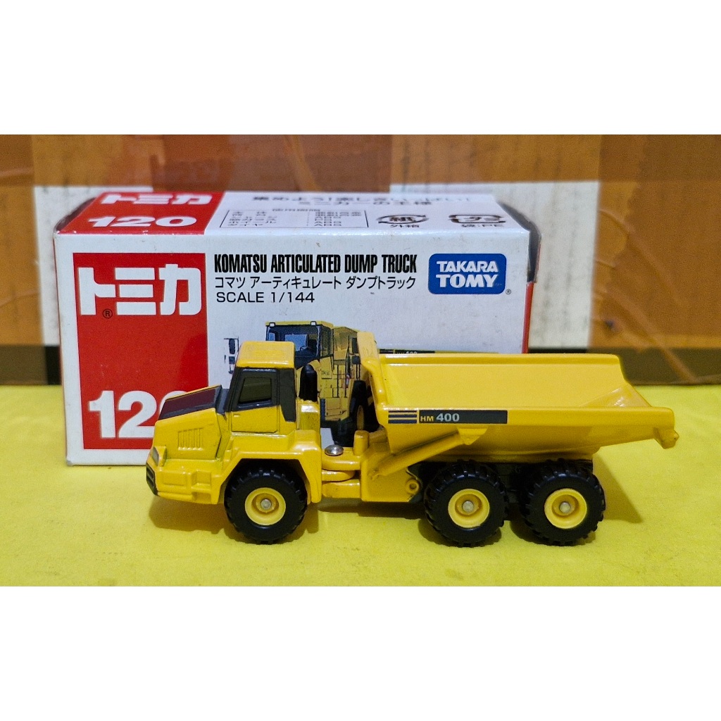 Tomica 120 KOMATSU ARTICULATED DUMP TRUCK