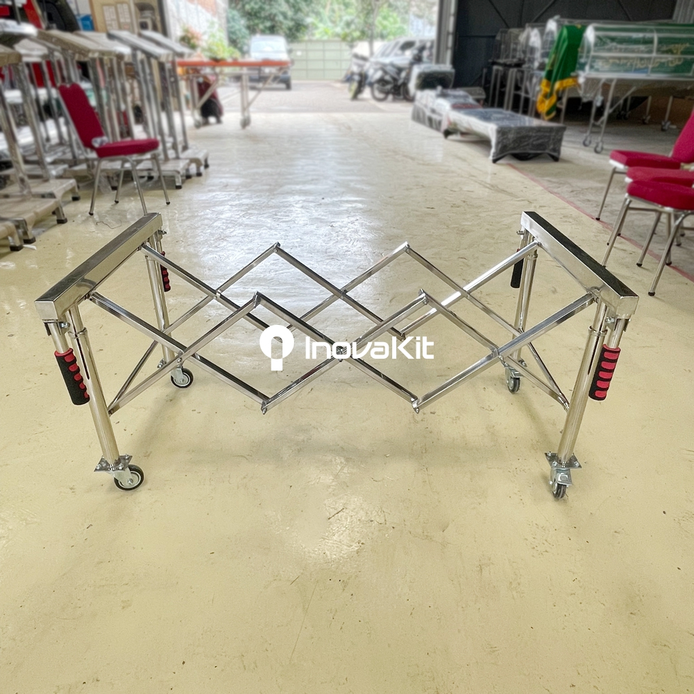 Troli peti jenazah, coffin trolley, troly peti mati