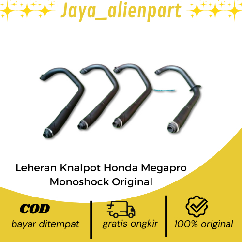 Leheran Knalpot Honda Megapro Monoshock Original
