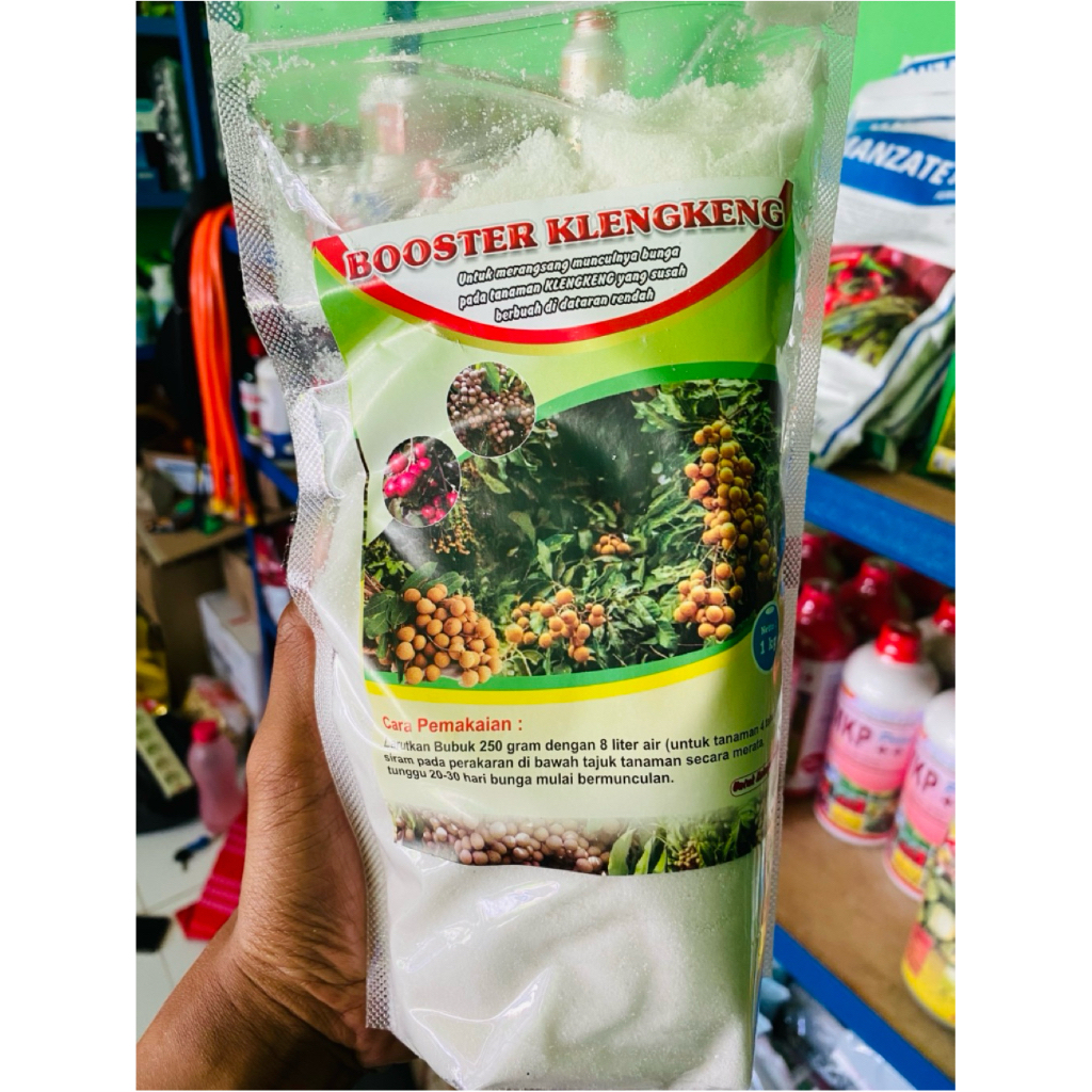 BOOSTER KELENGKENG/LENGKENG 1kg original || pupuk boster perangsang buah lengkeng original maju jaya