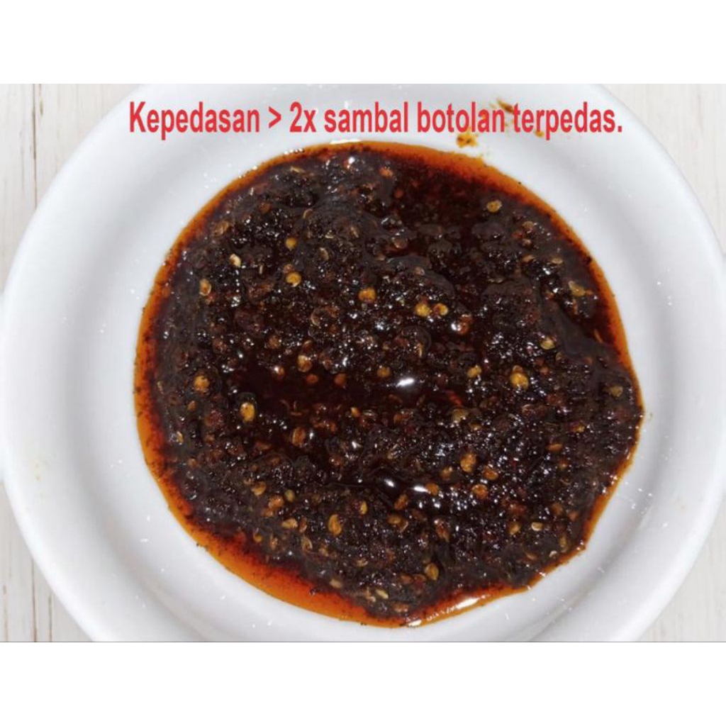 SAMBAL CABE KERING/CHILI OIL KHAS KALIMANTAN BARAT