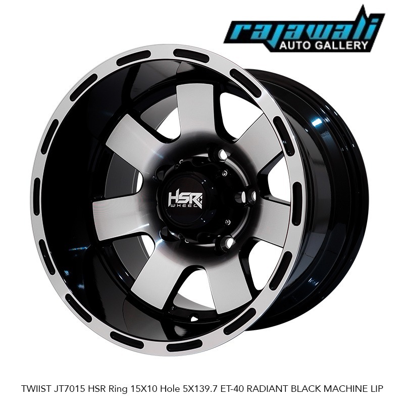 Velg Celong Ring 15 Offroad HSR TWIIST Pcd 5x1397 Lebar 10 Inch Buat Taft Jimny Escudo Feroza Katana