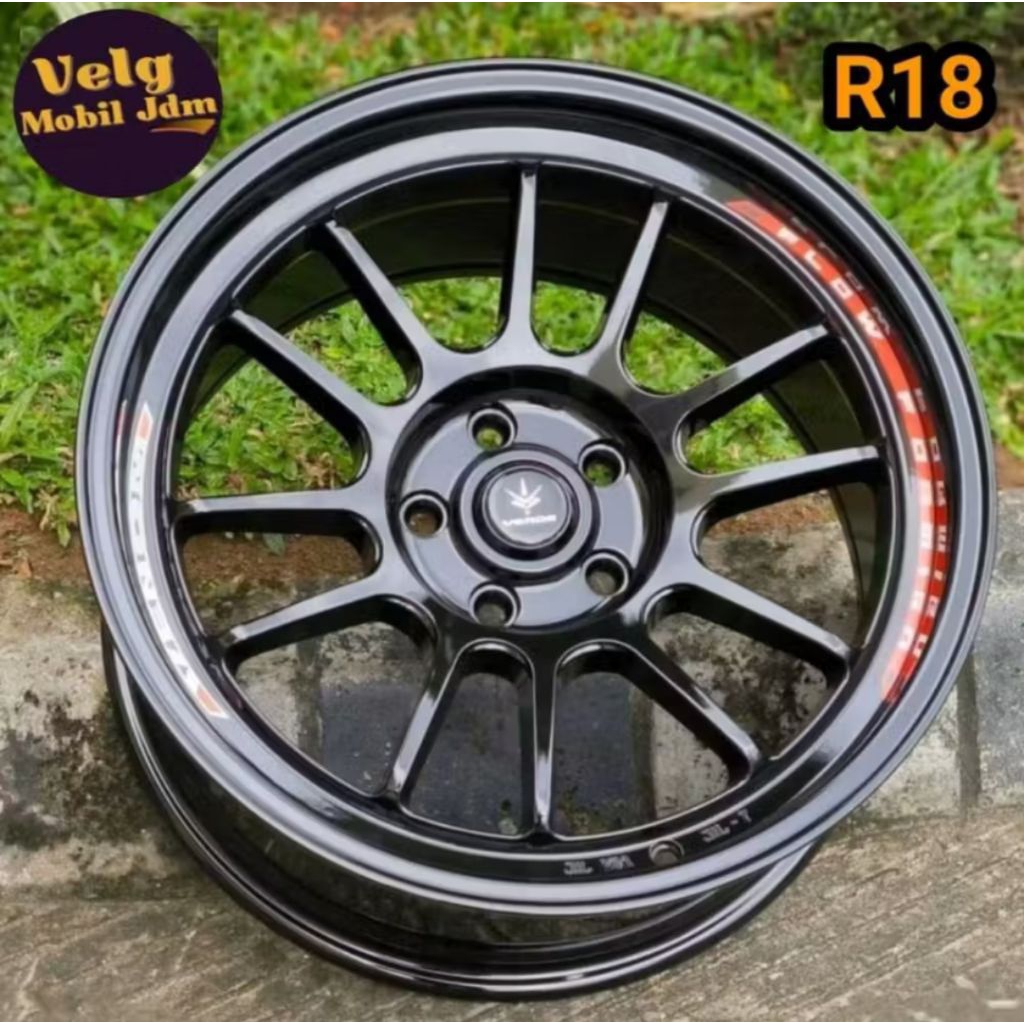 velg mobil ring 18 VENOM FLOW FORMING R18 velg racing Destinator civic hrv terios Xpander rush almaz