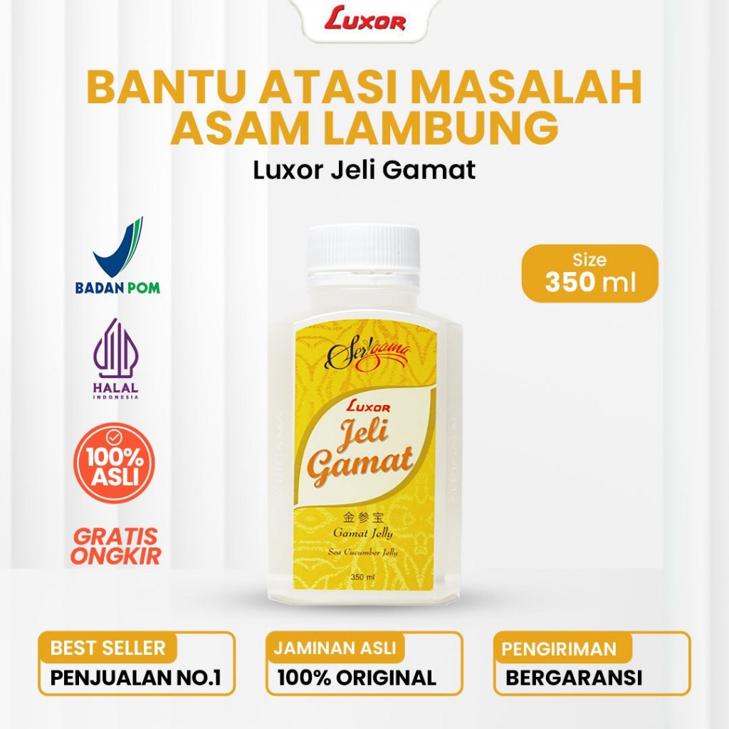 Luxor - Jelly Gamat Emas Asli - 350ml