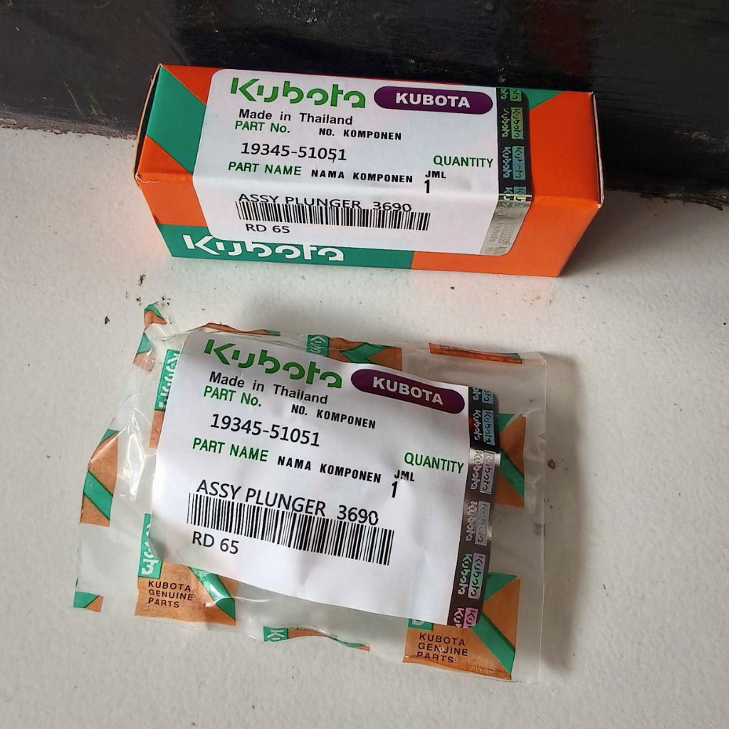 RD65 Plunger MESIN DIESEL KUBOTA RD65 3690