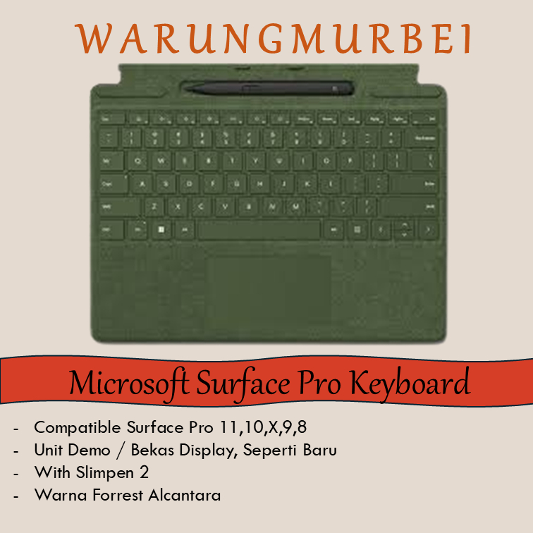 Microsoft Surface Pro Keyboard Forrest