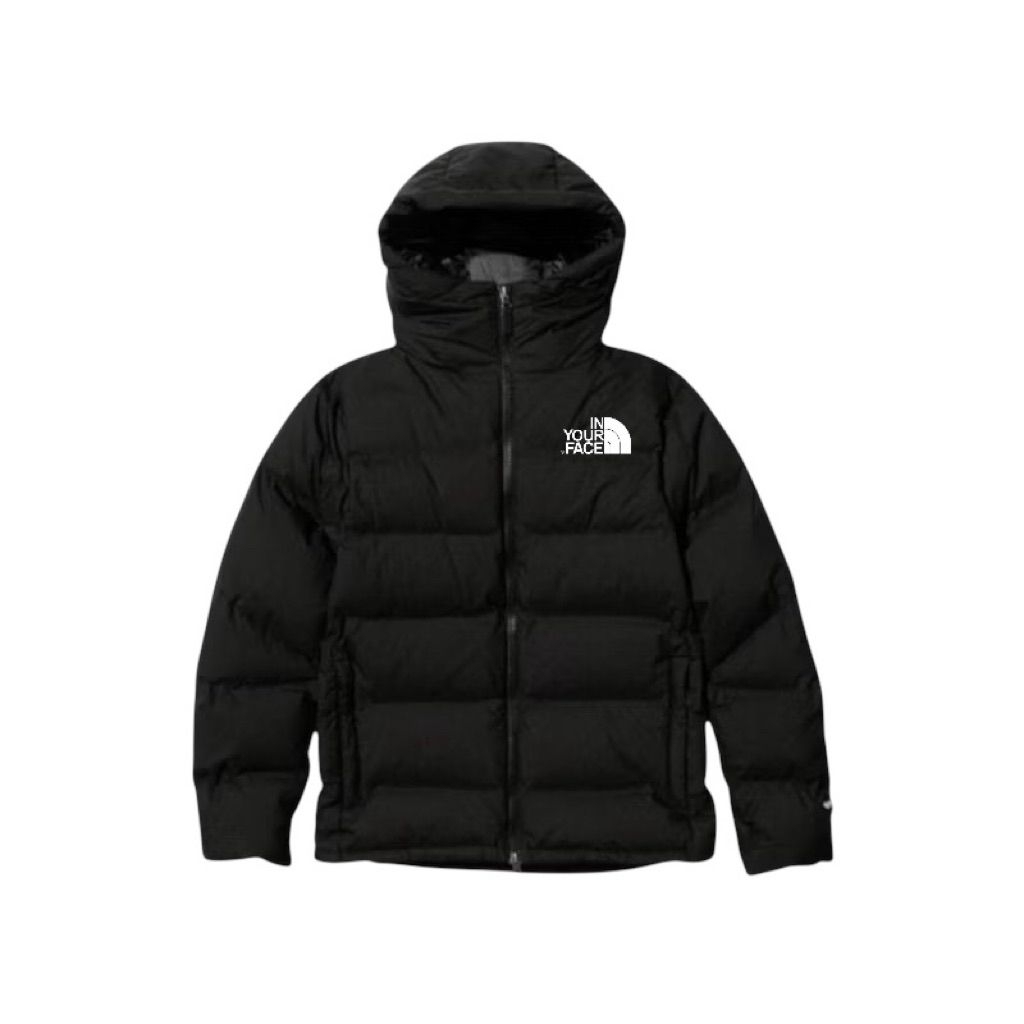 Jaket Puffer Anak Tnf Hangat Tebal untuk Usia 6-13 Tahun Jaket Gelembung Nrface Anak Laki Laki dan P