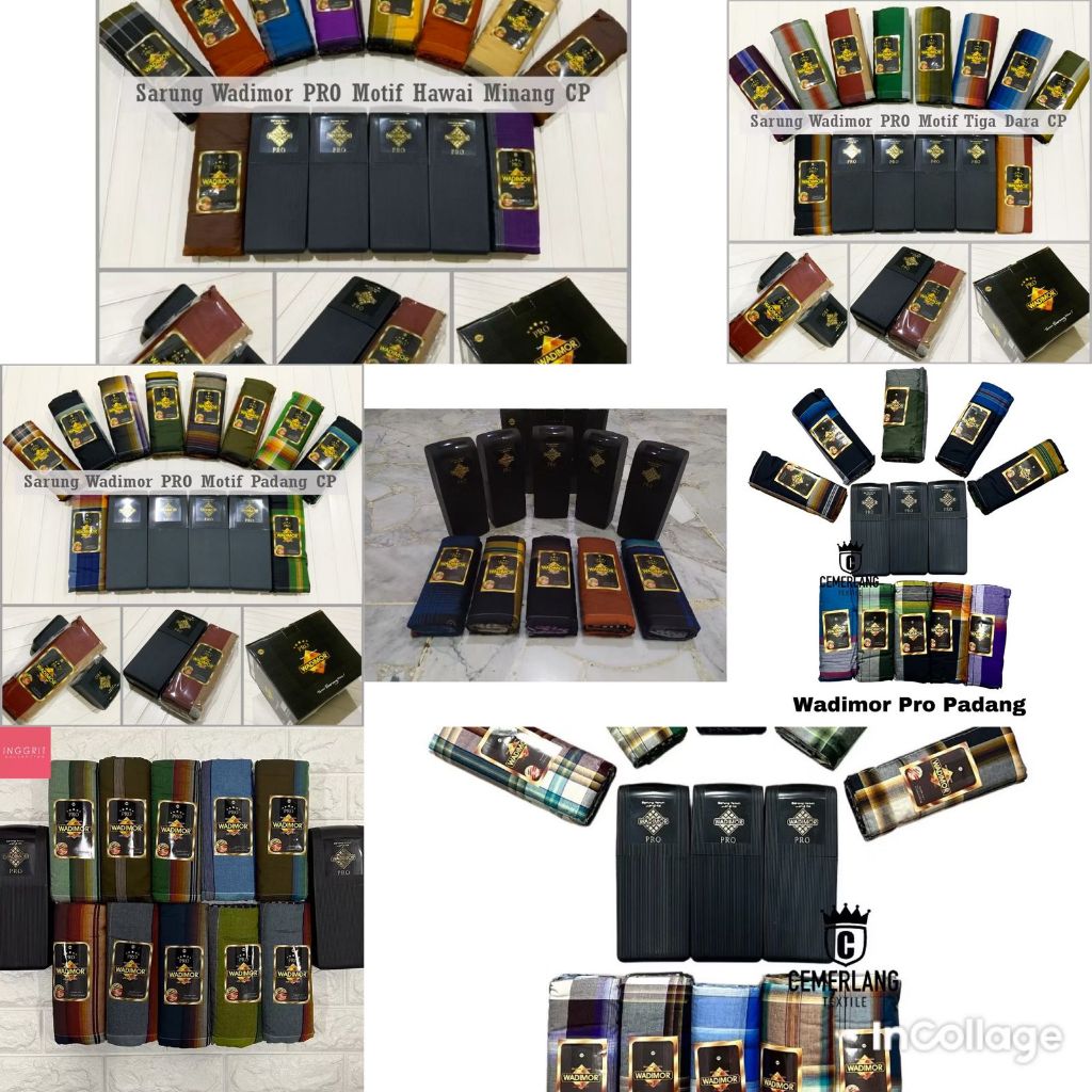 Sarung Wadimor Pro + Box Dan Wadimor Standar Katun TELARISS