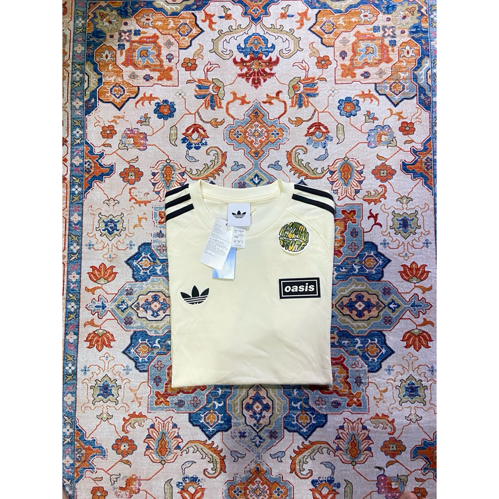 TSHIRT ADIDAS X OASIS LIVE TOUR 2025 CREAM WHITE