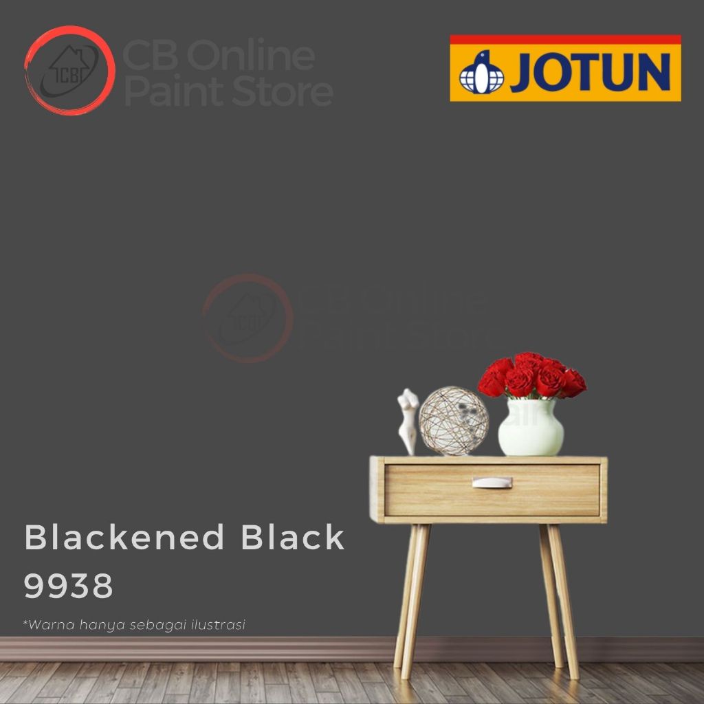 CAT TEMBOK JOTUN - BLACKENED BLACK 9938 - PAIL